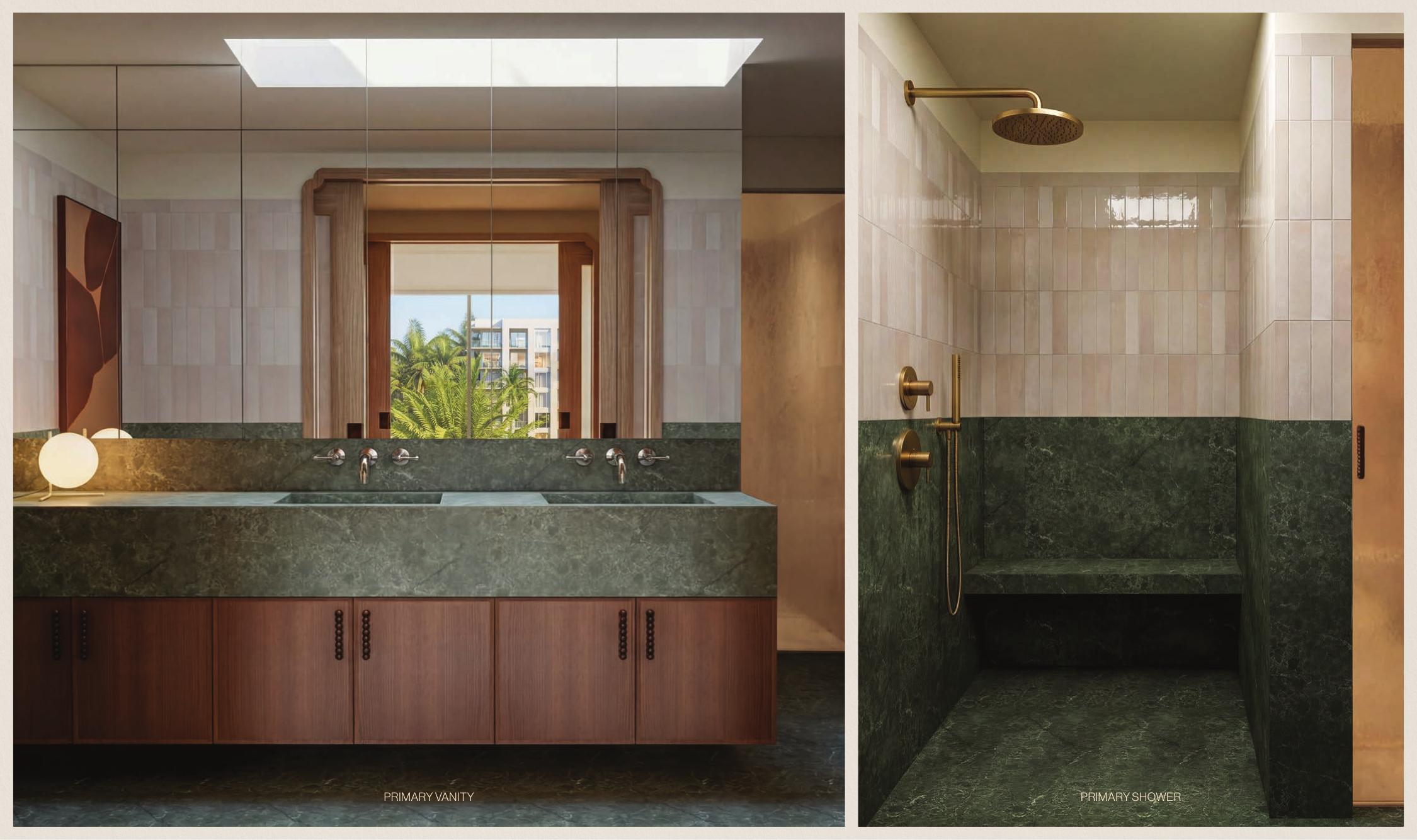 Primary Vanity & Shower